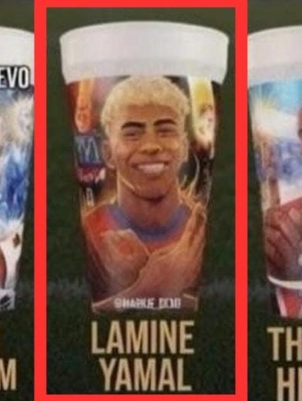 2026 FIFA World Cup 26 Soccer Lamine Yamal Spain Collectible Cup